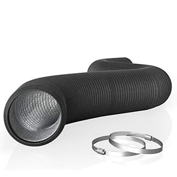 Heavy-Duty Four-Layer Protection 25-Feet Long Flexible 4-Inch Aluminum Ducting 